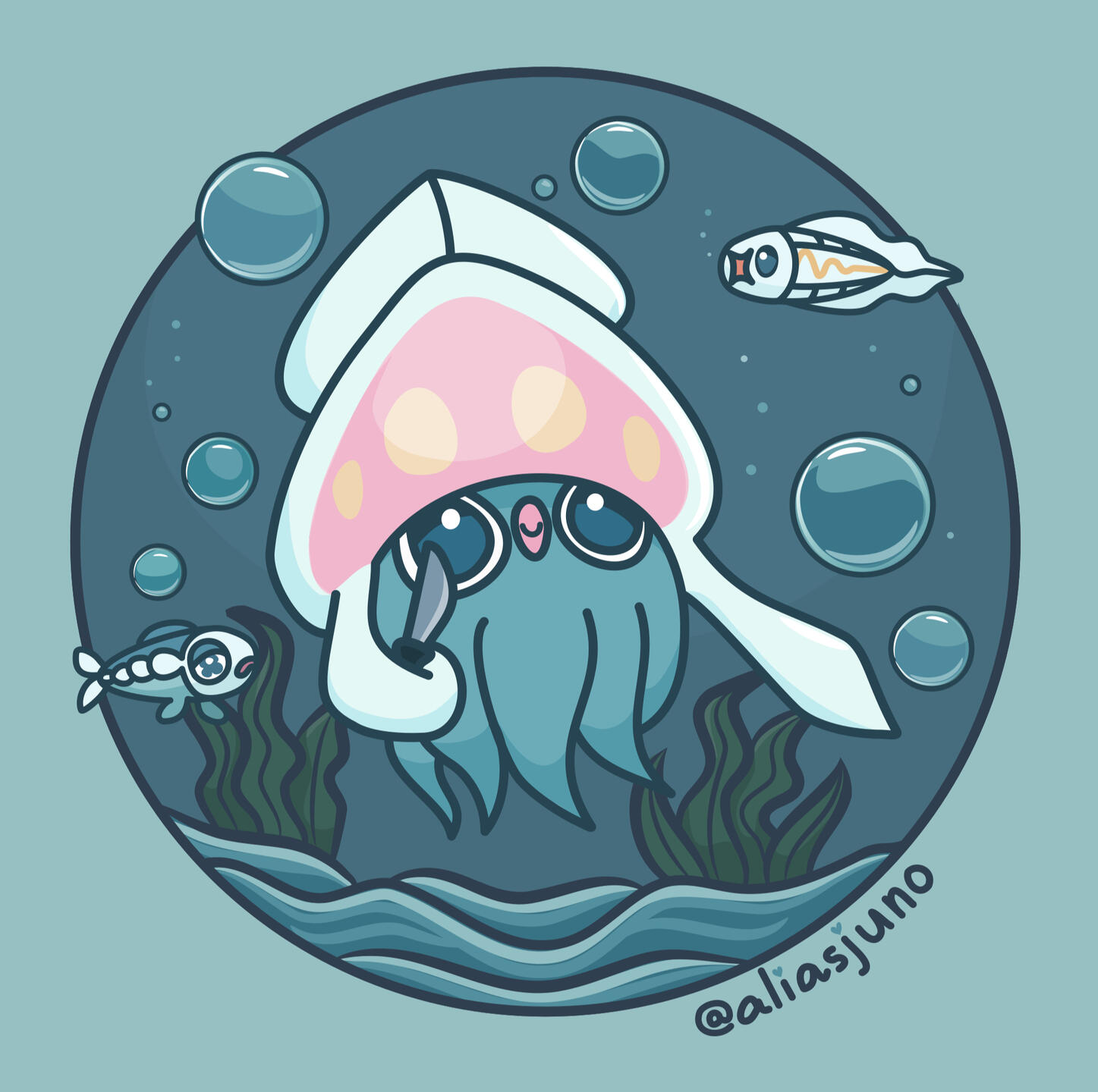 careful with that knife, inkay